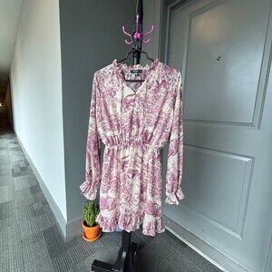 Missguided Animal Print Mini Dress